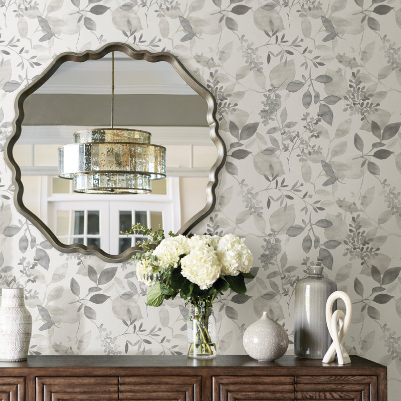 Aalyia 18' L x 20.5" W Peel and Stick Wallpaper Roll