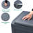 Quartey 100 Gallons Garden Storage Box Resin Lockable Deck Box with Cushion-346246358