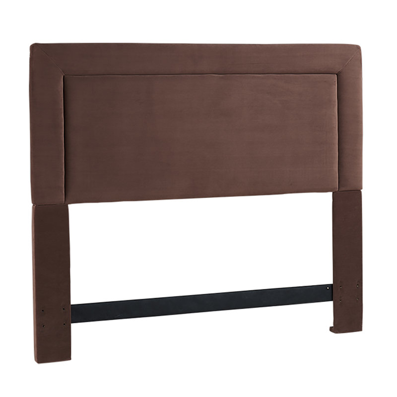 Upholstered Panel Headboard, Twin, Cocoa