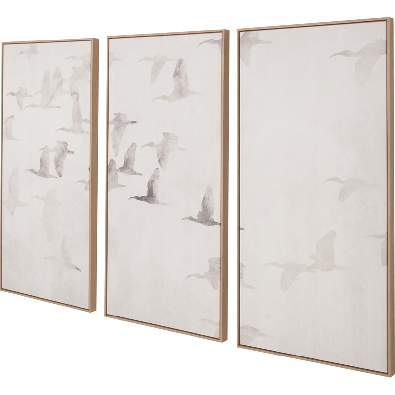 3 Piece Floater Frame Set on Canvas