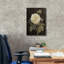 «Heirloom White Rose On Black» par Danhui Nai, art mural sur toile-1316715662