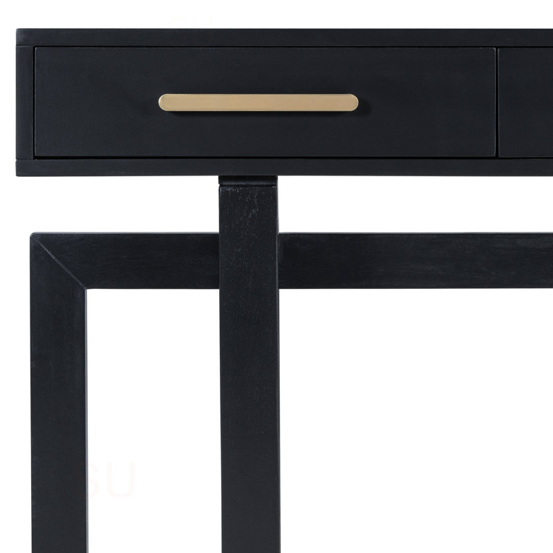 Elegant Console Table With Three Drawers, Extra Long Entryway Table For Entryway, Hallway, Living Room, Foyer, Corridor