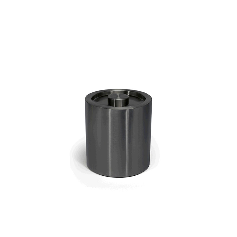 Stainless Steel Ice Bucket, Matte Black