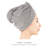 100% Cotton Hair Towels, Hair Turban Towel Wrap Long Curly Hairs-1453669289