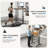 Mobile Height-Adjustable Standing Laptop Table with Tiltable Tabletop-2021165907