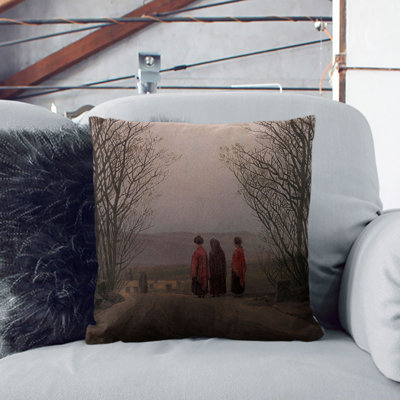 Easter Morning Square Throw Cushion