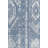 Bonnetta Geometric Machine Woven Polypropylene Indoor / Outdoor Area Rug in Blue/Ivory-580084055