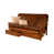Saddle Brown Faux Leather selected