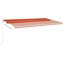Dakota Fields 600 cm W x 350 cm D Retractable Patio Awning