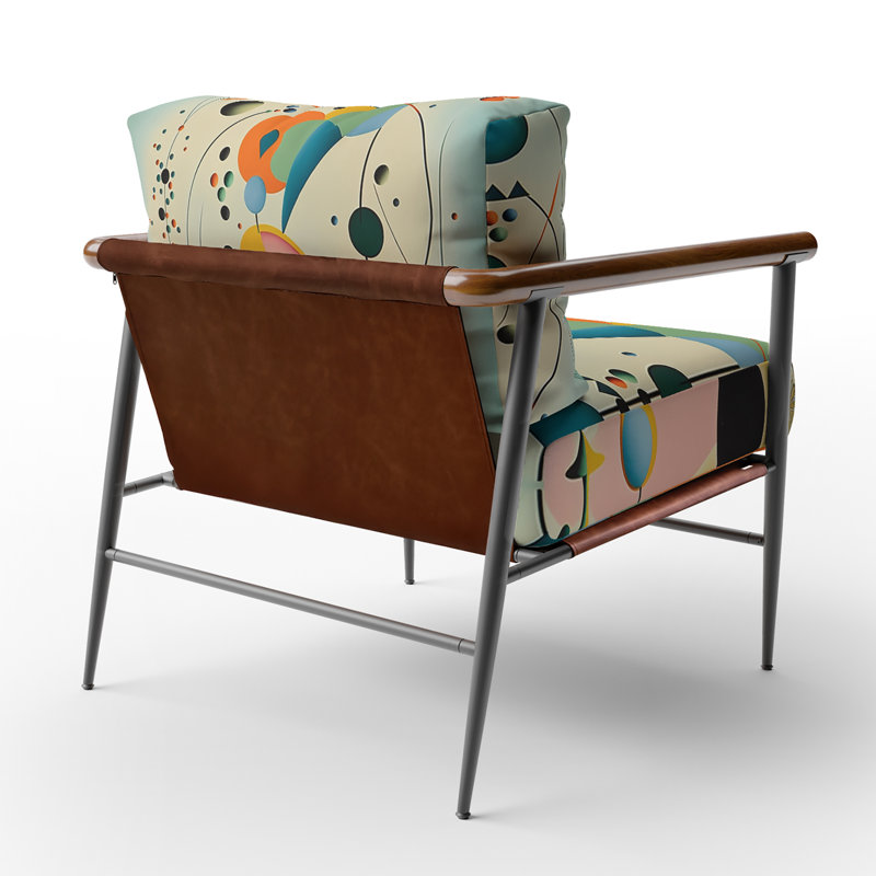 Chaise rembourrée Darron, Noir, noir, noir, noir