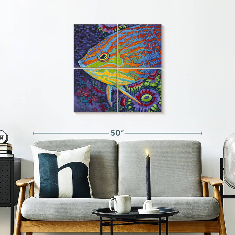 Brampt Brilliant Tropical Fish I, 26'' H x 26'' W