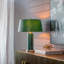 Lampe de table - Cuir