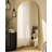 Arched  Metal Oversized Full-Length Mirror-1999766902-2000019596