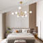 Lustre sphérique spoutnik moderne 8 lumières Glenarm-58676772