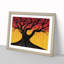 An Abstract Tree - Framed Print-1990477194-1990477197