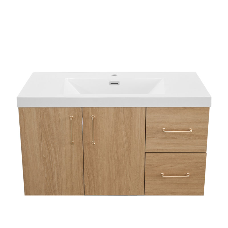 36" Bathroom Vanity With Sink Top