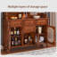 Buffet en cerisier foncé-1275894128-1275894129