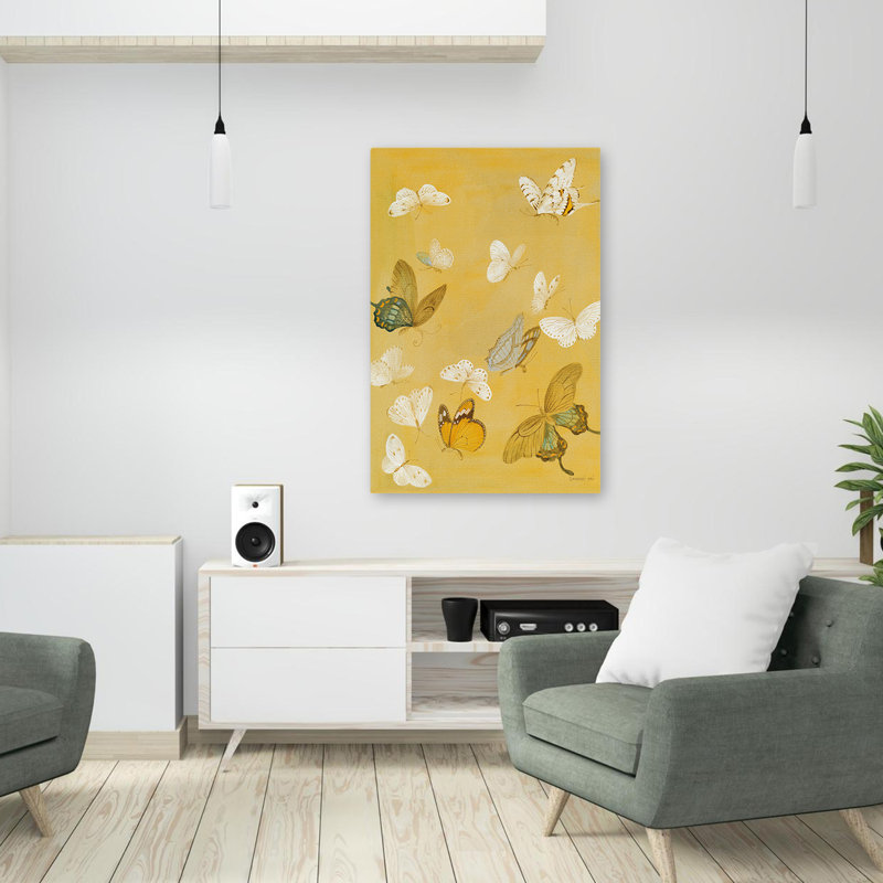 Papillons de style bohémien rustique et rustique, H 36 po x l 24 po