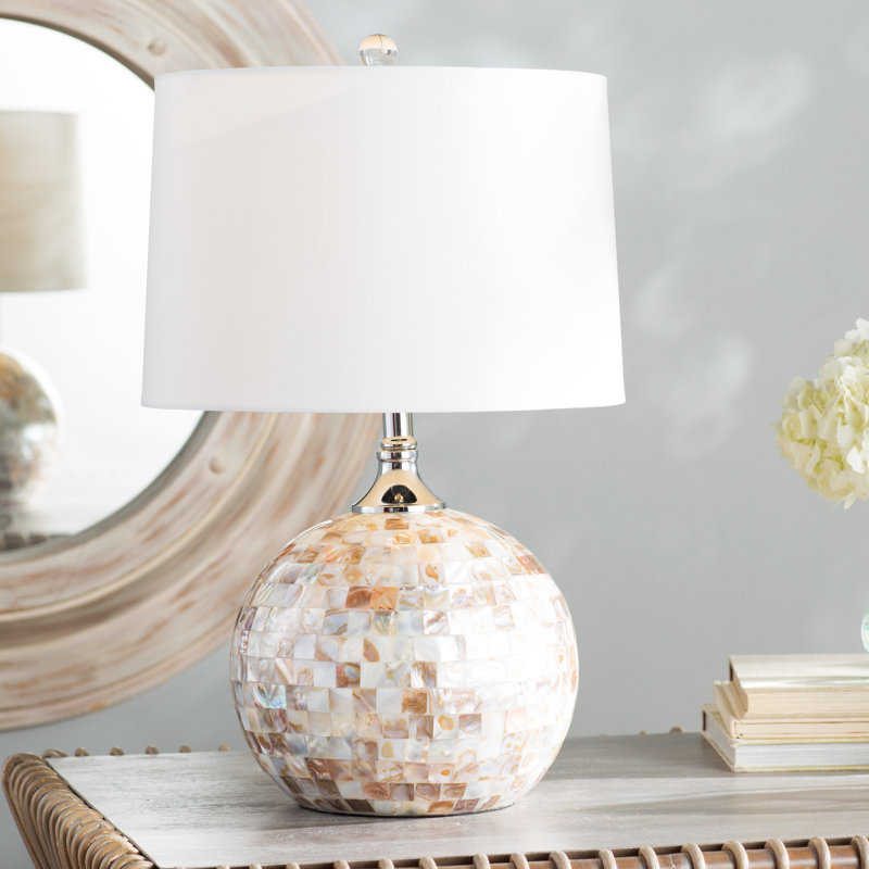 Adem Table Lamp, Cream