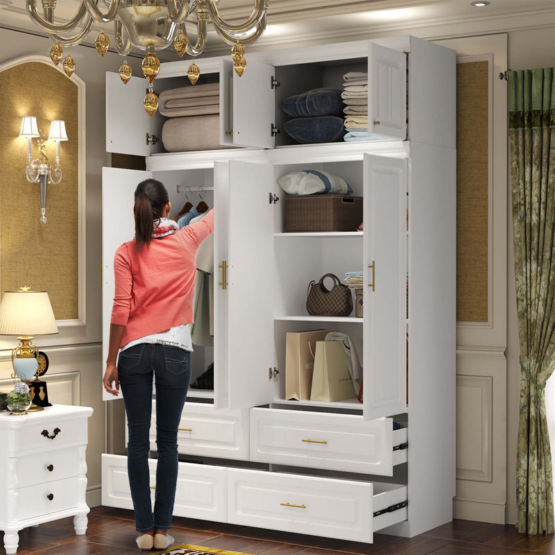 Grande armoire à vide de 63 po de large Arayah