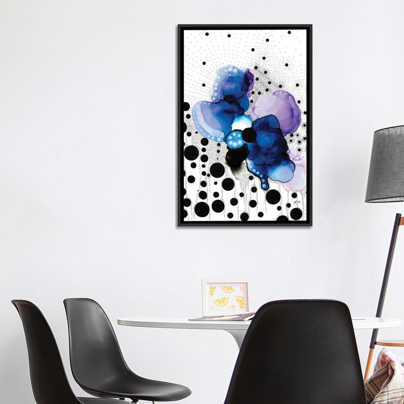 « Invasion » par Jamie Pomeranz, reproduction d’art, Pas de tapis, H 40 po x l 26 po x P 1,5 po, Toile avec cadre noir