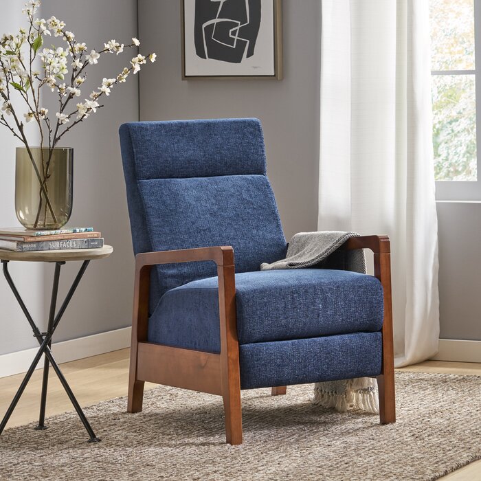 Latitude Run® Plevna Upholstered Recliner & Reviews | Wayfair