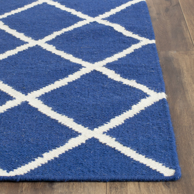 Telluride Geometric Wool Hand Woven Area Rug, Rectangle 76 x 122 cm