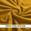 Reversible Plain Weave Fleece Throw Blanket-242269466-242269458