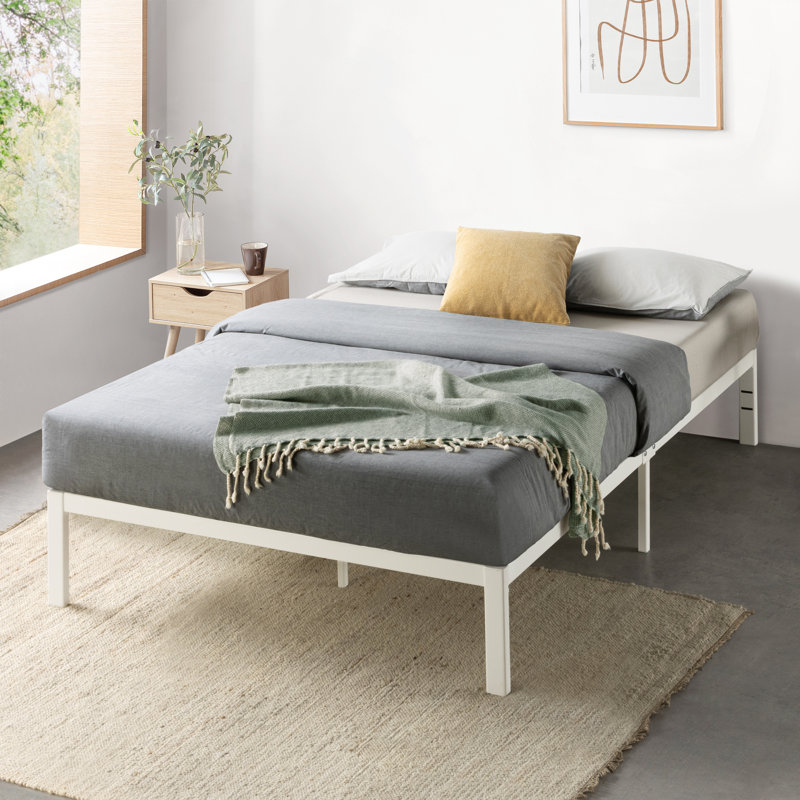 Bryana 14'' Heavy Duty Steel Bed Frame, California King