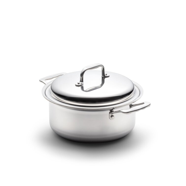 Thomas Professional Cookware Stockpot with Glass Lid 8 Qt : : Home  & Kitchen