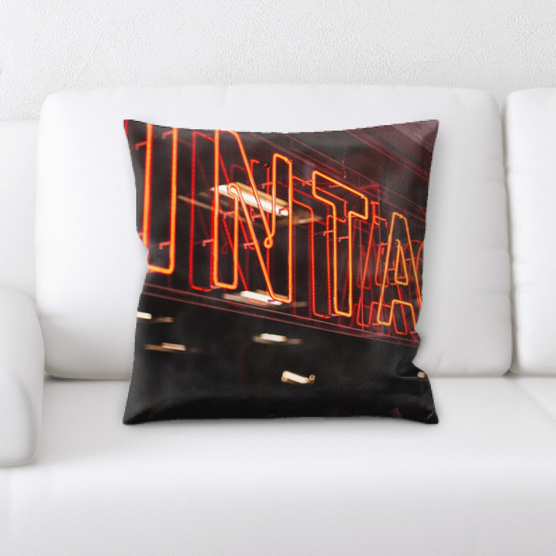Coussin décoratif néon Jaycee