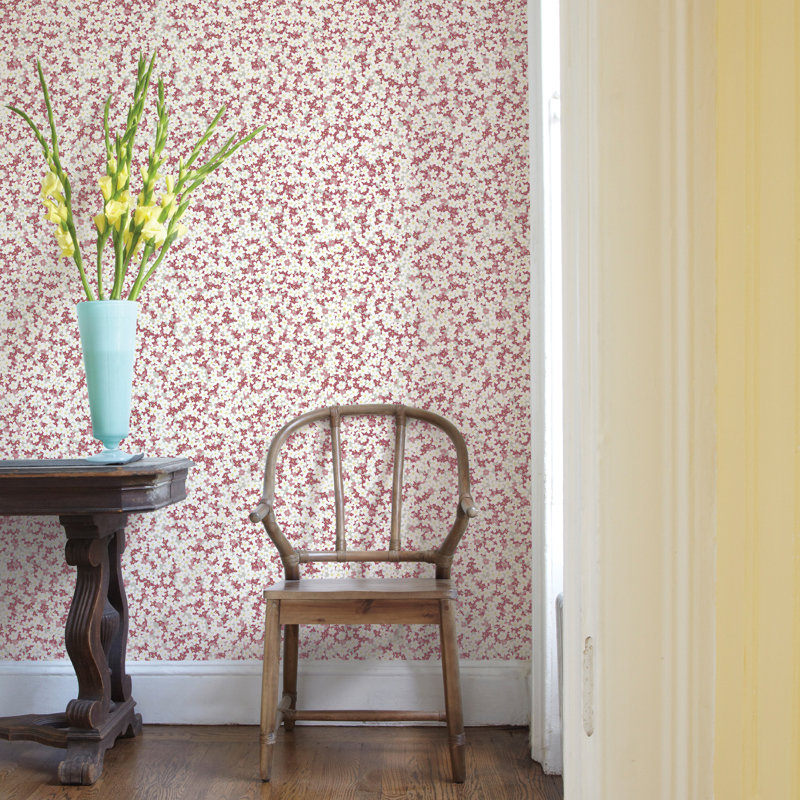Floral Roll, Pink