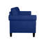 Fauteuil en velours l 35,88 po Shila-1011809395