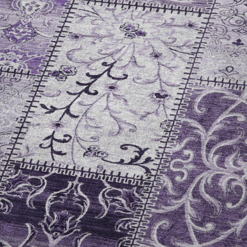 Jeté en sherpa Addison, Mauve