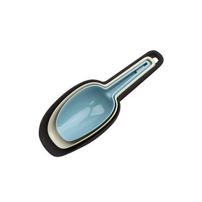 3-Pack: Multi-Purpose Plastic Scoop Set