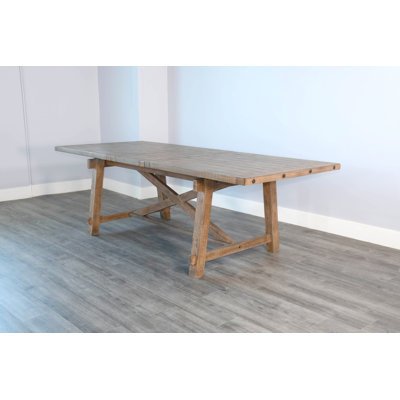 Charlise Extendable Mahogany Solid Wood Dining Table