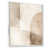 White Floater Framed