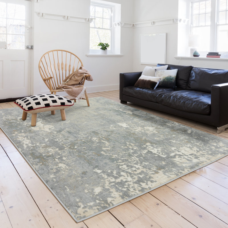 Abstract Indoor Rug, Rectangle 8' x 10'