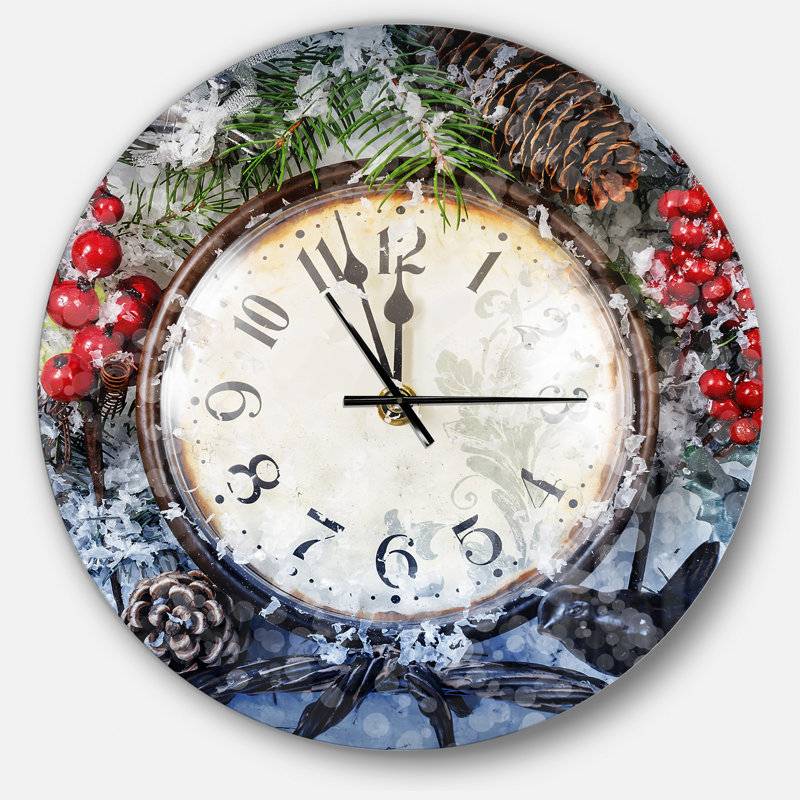 Très grande horloge murale Swigart, Surdimensionné