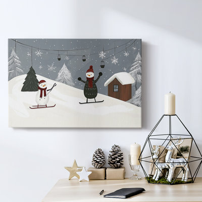 Christmas Holiday Arts - Toile tendue avec châssis XMA171393