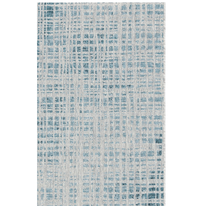 Tapis intérieur / extérieur abstrait Arvelo Performance, Rectangle 8 pi x 11 pi