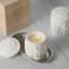 Embossed Scented Jar Candle