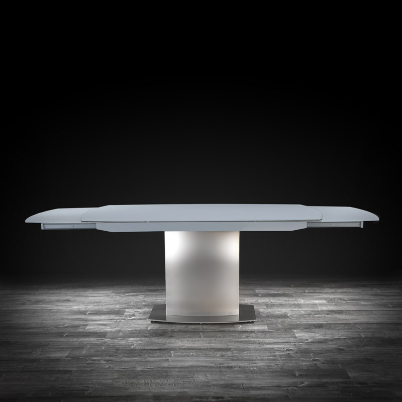 Table d'extension Romeo gris mat