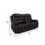 Causeuse inclinable électrique 58 po Drakar