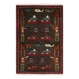 One-of-a-Kind 1'11X2'10 Hand Knotted Area Rug