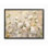 «Abstract Cotton Field Floral Country Beige Green» par Julia Purinton - reproduction d'art