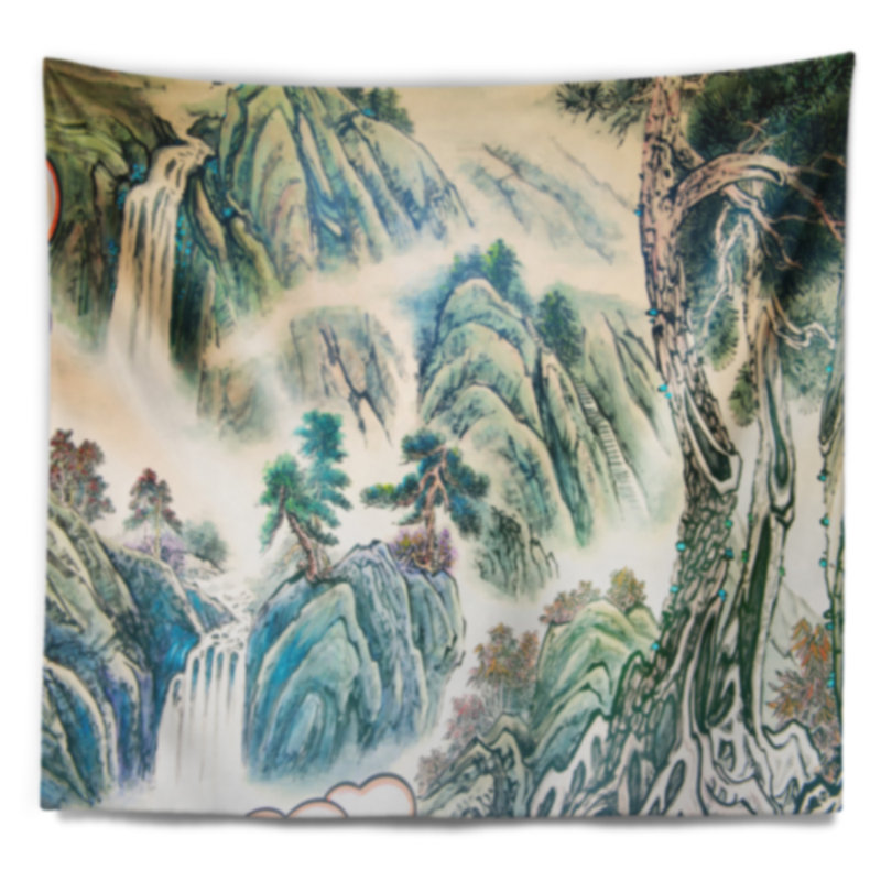 Polyester Tapestry, 32" H x 39" W