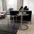 Oakengates Metal Round Nesting Side End Accent Table with Mirrored Glass Top Set-887595561