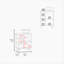 Meuble-lavabo blanc avec 1 porte et 8 tablettes de rangement-60639129