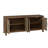 Wood Four Door Credenza
